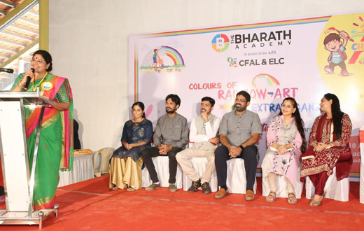 Bharath Academy art exhibition